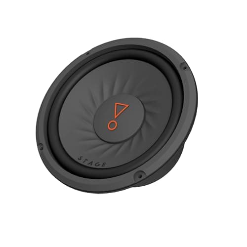 Image of JBL Stage 82 200mm 8 Inch Car Subwoofer with 200W RMS and 800W Max Power, 4 Ohm Impedance, 88dB Sensitivity, 38Hz–200Hz Frequency Response, Polypropylene Cone, Hi-Roll Rubber Surround, Foam Gasket