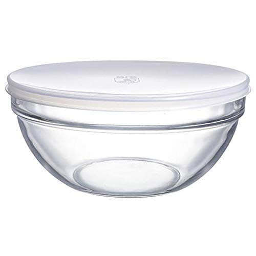 Image of Luminarc Salad Bowl 23 cm Stackable with Lid, 6 cm