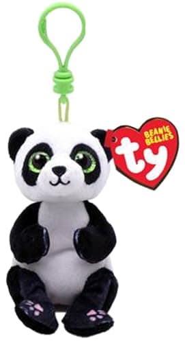 Image of TY Beanie Bellies Key Clip Ying Panda 10cm