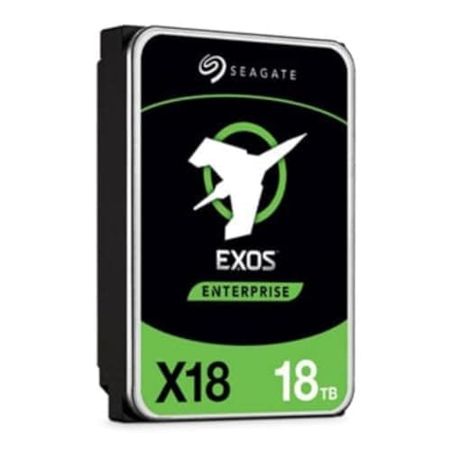 Image of Seagate Exos X18 Enterprise Class, 18TB, Enterprise Internal Hard Drive, SATA, 3,5" 6Gbit/s, 128MB cache ((ST18000NM000J)