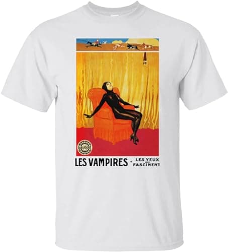 Image of YI JAN Les Vampires French France Irma Vep 1915 Silent Film Serial 3XL