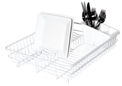 Image of Delfinware 2100W White Large Dish Drainer