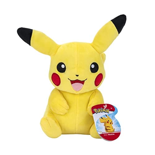 Image of Pokémon Pikachu Plush - 8-Inch Soft Plush with Authentic Details
