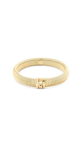 Image of Tommy Hilfiger Jewelry Women's Stretch Bangle Bracelet in Yellow Gold - 2780995
