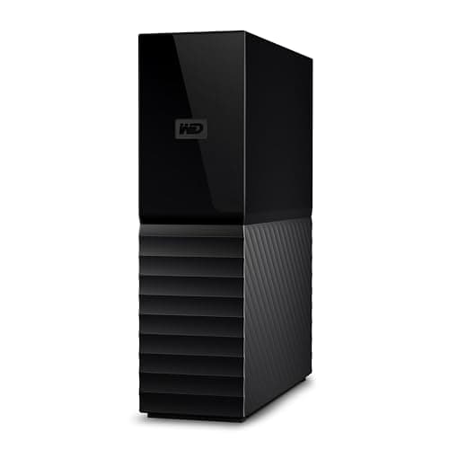 Image of WD 22TB My Book external hard drive, Desktop HDD with Password Protection, USB 3.0, SuperSpeed USB, software for device management, backup, hardware encryption, works with PC and Mac, Black