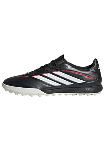 Image of adidas Unisex COPA Pure IV League Turf Football Shoes, core Black/FTWR White/Lucid red, 9 UK