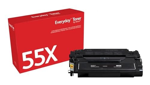 Image of Xerox Everyday Compatible HP 55X CE255X Black Toner, High Capacity