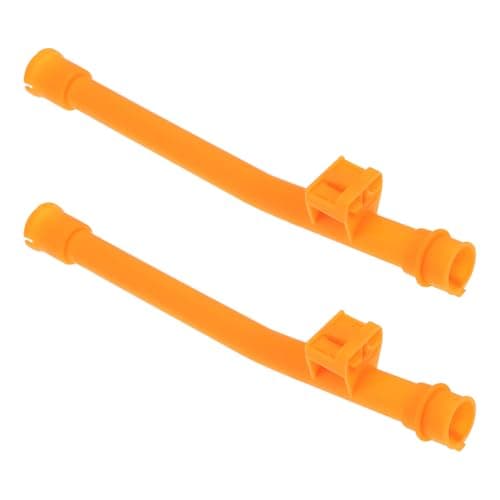 Image of Briny River 2pcs Funnel Oil Dipstick Dipstick Guide Replacement Part 06B 103 663 B Compatible with Audi A4 Compatible with SEAT Compatible with SKODA