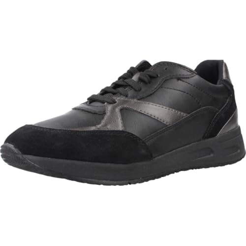 Image of Geox Women's D Bulmya A Trainers, Black, 5 UK