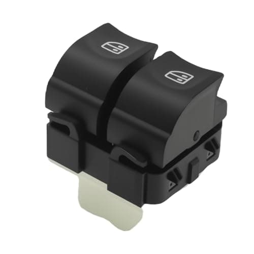 Image of Ollanoos 809611667R Power Seat Window Switch Power Seat Switch Left-hand Car Front Left and Right Window Main Control Switch Replacement for Renault Clio MK4 2013-2017
