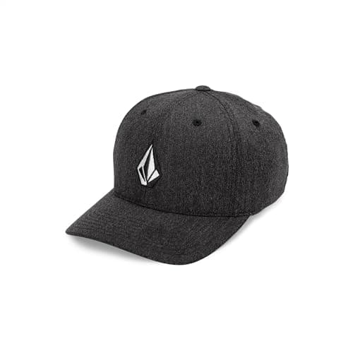 Image of Volcom Full Stone Heather Flexfit Cap - Charcoal Heather (as8, Alpha, s, m)