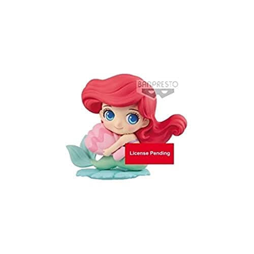 Image of Banpresto -85276 Q Posket, Disney Figure, Ariel Shell Milky, Multicolor (Bandai 85276)
