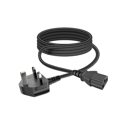 Image of 3pin Power Cord Replacement for Xerox B315 C235DNI C325 Printer UK Mains AC Power Cable Lead Plug