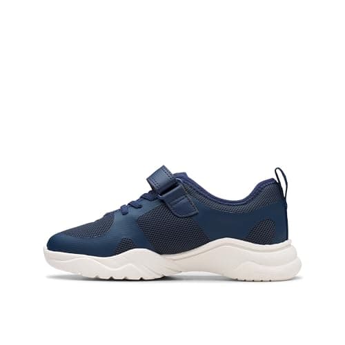 Image of Clarks Feather Ath K Childrens Navy, 12.5