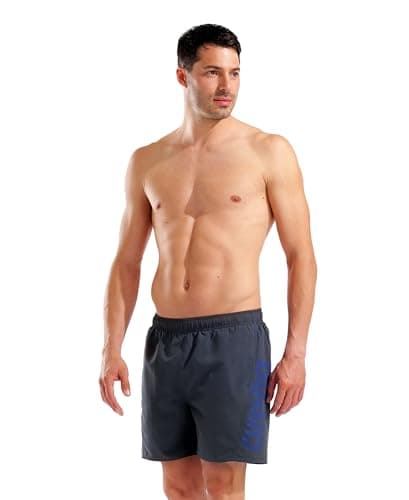 Image of ARENA Men's Fundamentals Logo R Boxer Beach Shorts