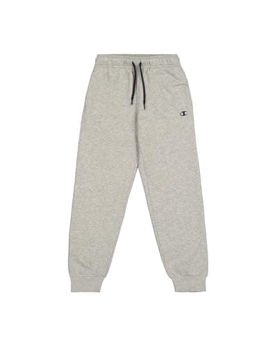 Image of Champion Boys Legacy Basics B - Ultralight Powerblend Fleece Rib Cuff Pants, Light Grey Melange, 11-12 Years UK