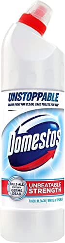 Image of Domestos Ultra White and Sparkle Thick Bleach 750 ml (Pack of 9)