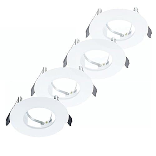 Image of Integral EvoFire Fire Rated Downlight GU10 Matt White (4 Pack)