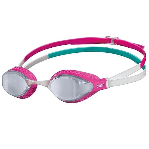 Image of Arena Air-Speed Mirror Goggle Silver-Pink-Multi One Size