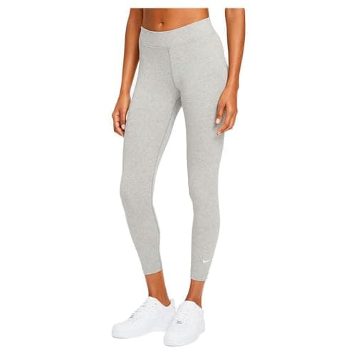 Image of Nike CZ8532-063 W NSW ESSNTL LGGNG 7/8 LBR MR Leggings Womens dk Grey Heather/(White) L