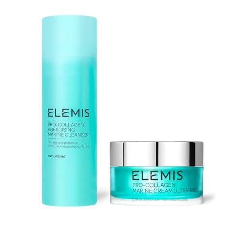 Image of ELEMIS Pro-Collagen Energising Marine Cleanser, 3in1 Anti-Wrinkle, Hydrating, Foaming Facial Wash for Sensitive, Deep Cleansing, Daily Moisturising Makeup Remover for Clean Skin - Single or Bundle