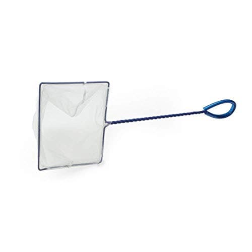 Image of Interpet Fine Mesh Aquarium Fish Tank Catch Net, Medium, 4" x 5", White