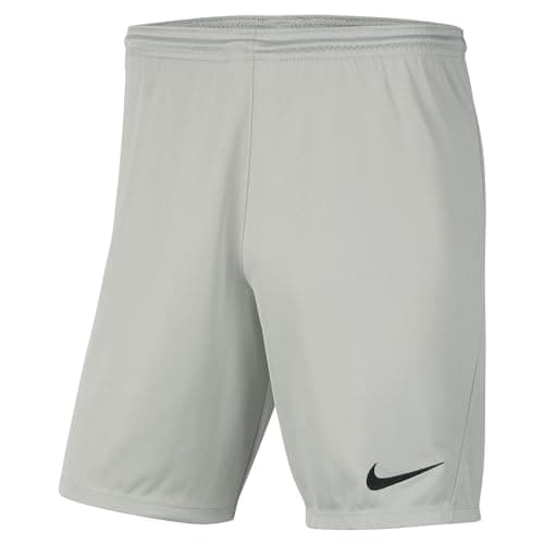 Image of NIKE Men's M Nk Dry Park Iii Nb K Sport Shorts, Pewter Grey/(Black), M UK