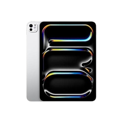 Image of 2024 Apple iPad Pro (11-inch, Wi-Fi + Cellular, 256GB) - Silver (Renewed)