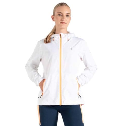 Image of Dare 2b Womens Sleek Ski Pants | Waterproof Rain Repellent Stretchy Softshell Windproof, Snow Trousers for Outdoors White