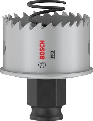 Image of Bosch 1x PRO Sheet Metal Power Change Plus Hole Saw (for Stainless Steel Sheets, Steel Sheets, Ø 44 mm, Professional Accessory Rotary Drill/Drivers)