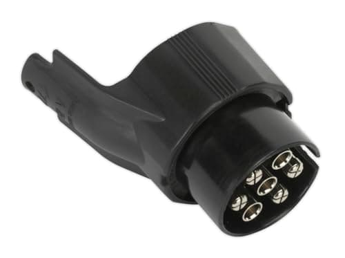 Image of Sealey Tb43 Socket Conversion Adaptor 7-Pin N-Type - 13-Pin Euro 12V