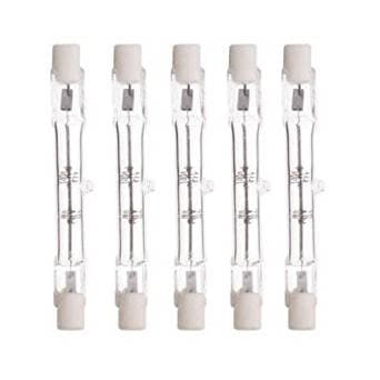 Image of Live-wire-direct 5 x 78mm ECO 80W = 100W 240V HA10 R7S Linear Halogen Lamp Tube Light Bulbs Floodlights