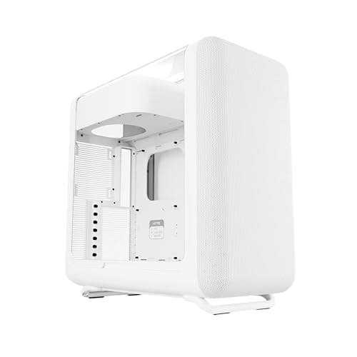 Image of Hyte X50 Modern Performance ATX Mid-Tower PC Gaming Case - Snow White