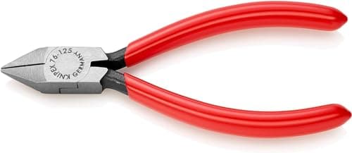 Image of KNIPEX Diagonal Cutter for Electromechanics with Plastic Coating 125 mm, 76 81 125