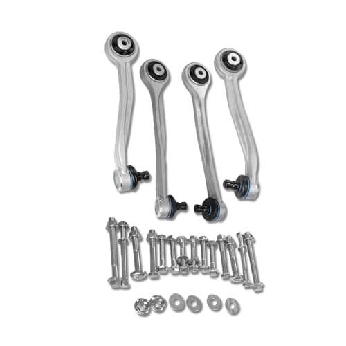 Image of SUSMONSTER Suspension Kit 4Pcs Front Upper Forward & Rearward Control Arms Fit for 2008-2016 Audi A4 A5 Quattro Q5 RS5 S4 S5 SQ5