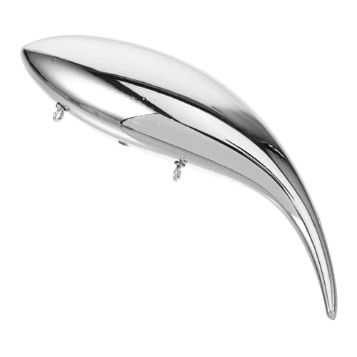 Image of Ciieeo Plastic Fish Ceiling Hanging Ornament for Home Decoration Small Silver Fish Pendant with Craftsmanship Elegant Bedroom Hanging Decor Sturdy and Lightweight for Wall Ceiling Display