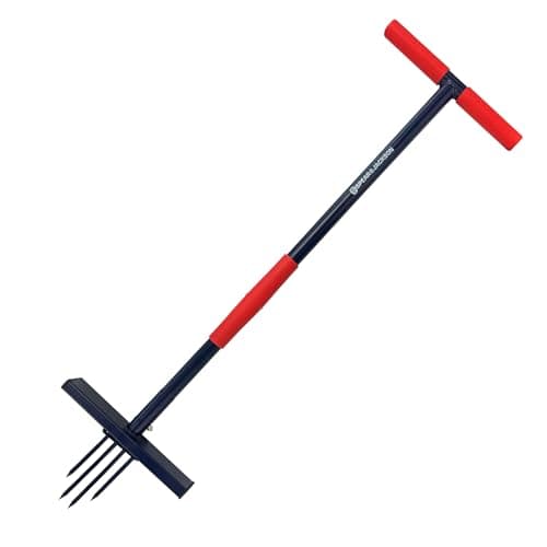 Image of Spear & Jackson 4853UW Ragwort Ultra Weeder - Durable All-Metal Design, Pump-Action Mechanism, Non-Slip Grip, Ideal for Removing Invasive Weeds & Ragwort from Pastures & Fields