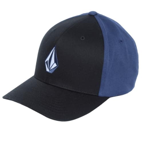 Image of Volcom Full Stone Flexfit Cap (UK, Alpha, L, XL, Navy)