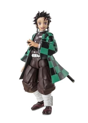 Image of TAMASHII NATIONS Demon Slayer: Kimetsu no Yaiba figurine S.H. Figuarts Tanjiro Kamado 14 cm