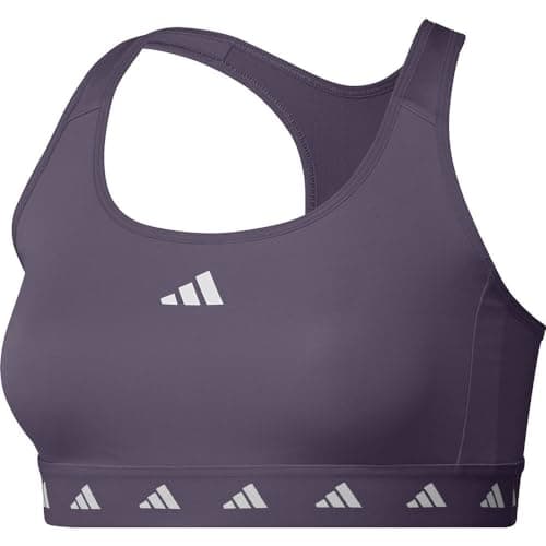 Image of adidas Women Powerreact Training Medium-Support Techfit Bra Sports Bra, XSAC