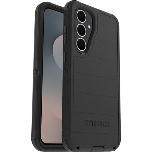 Image of OtterBox Defender Series Pro Case for Samsung Galaxy S25 FE, Shockproof, Drop Proof, Ultra-Rugged, Protective Case, 7x Tested to Military Standard, Black, Non-Retail Packaging