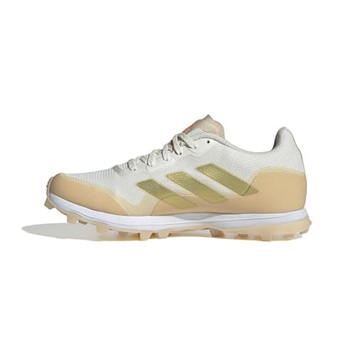 Image of adidas Women's Fabela Zone Hockey Shoes, Pure Teal/FTWR White/Powder Teal, 5 UK