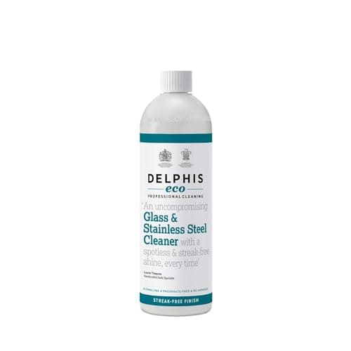 Image of Delphis Eco Glass, Window & Stainless Steel Cleaner 700ml | Eco Friendly | Window Cleaner | Car Glass Cleaner