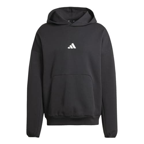 Image of adidas Men's FUTURE ICONS SMALL LOGO HOODIE, black, XXL Tall