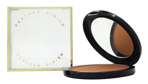 Image of Mayfair Feather Finish Compact 34 Hot Honey Shade Pressed Powder