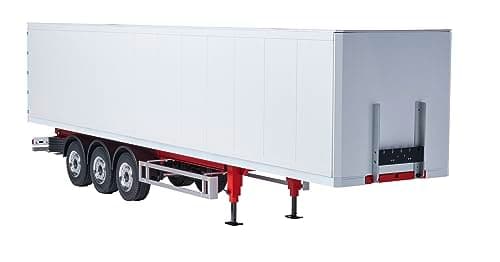 Image of Carson 500907792 3-Axle Trunk Ver.III White-RC, Spare, Tuning Parts, Accessories, Model Building, Scale 1:14, Truck Trailer