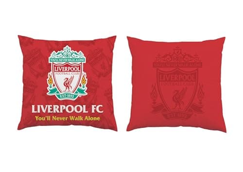 Image of Dreamtex Liverpool FC Official Shadow Crest Cushion