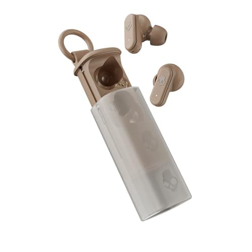 Image of Skullcandy Dime Evo Wireless Earbuds, Bluetooth Headphones, Noise Isolating Fit, Up to 36 Hours Battery, Microphone for iPhone Android, Easy Carry with Clip-Anywhere Case - Primer