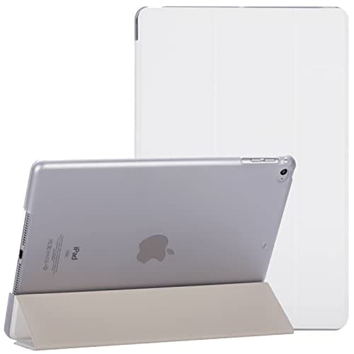 Image of Smart Case For iPad 10.2-Inch 9th/8th/7th Generation 2021/2020/2019 with Auto Wake/Sleep Magnetic Lightweight Protective tablet cover (White)…