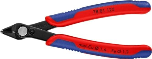 Image of KNIPEX Electronic Super Knips with Multi-Component Handles 125 mm, 78 81 125